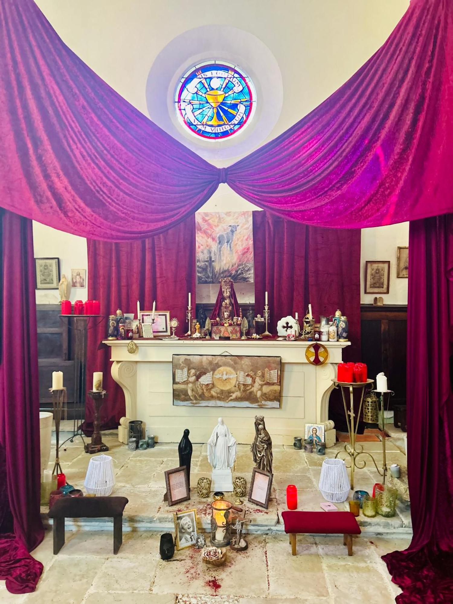Les Contes Bed and Breakfast Fougax-et-Barrineuf Buitenkant foto
