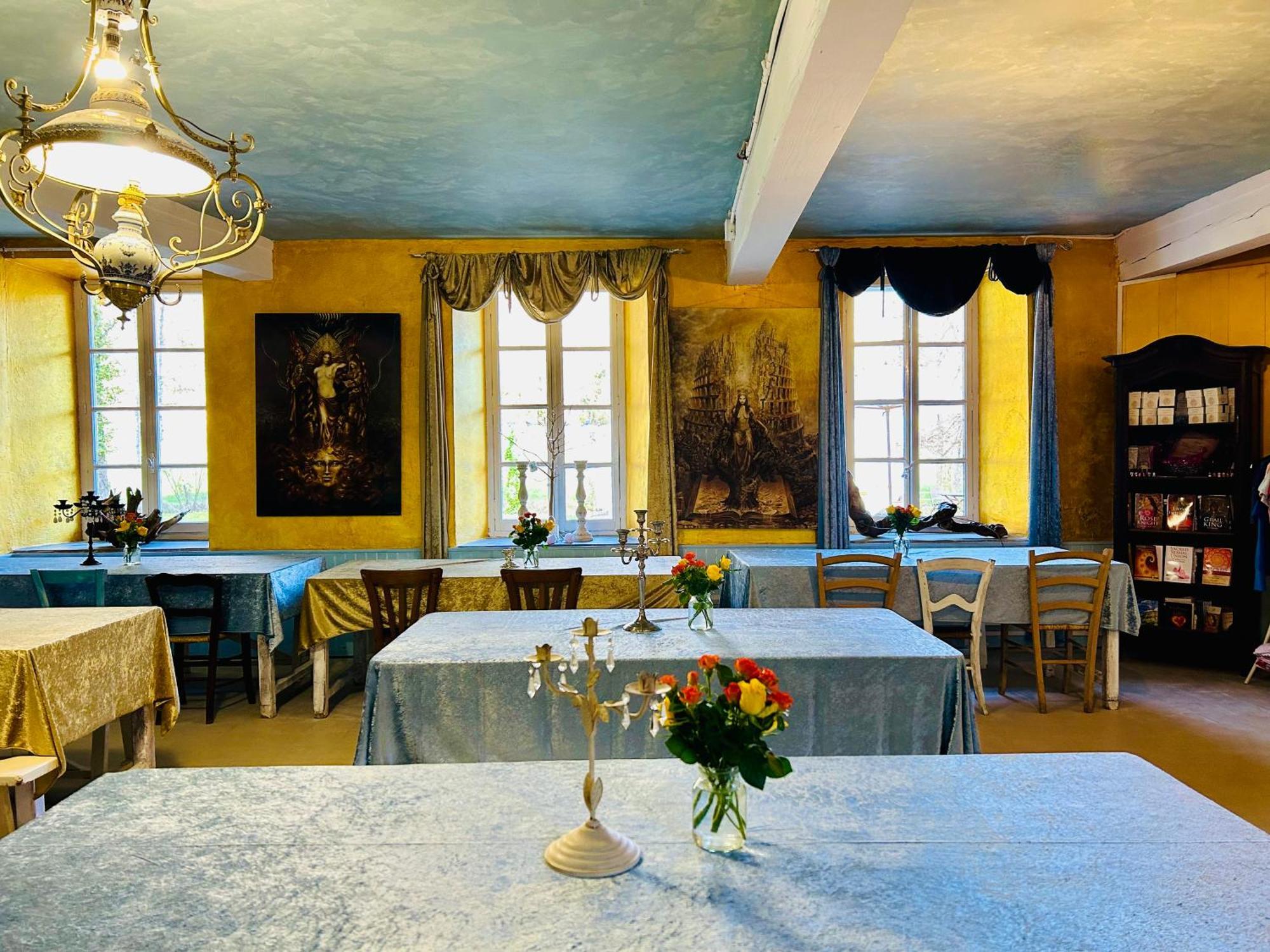Les Contes Bed and Breakfast Fougax-et-Barrineuf Buitenkant foto
